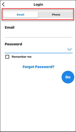 FCA Worker App_login screen